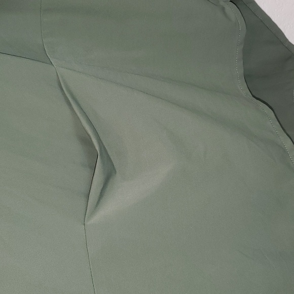 Q'NEEL Nordic Design Women's Open Front Cardigan Size 18 Olive Green - Picture 8 of 10